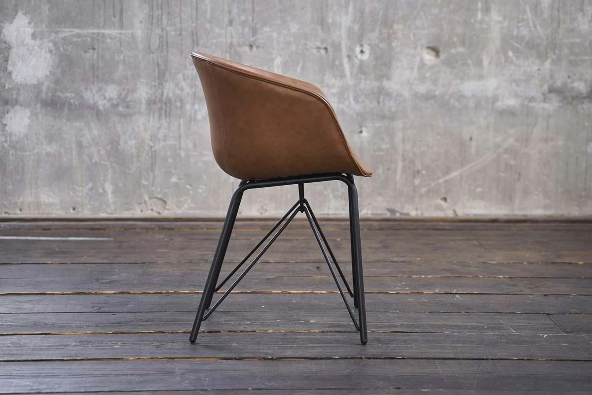 KAWOLA Stuhl DANI Esszimmerstuhl - Braun 5 KAWOLA Stuhl DANI Esszimmerstuhl - Braun – Bild 5