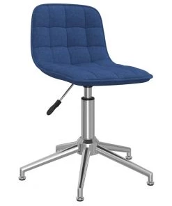 VidaXL Bürostuhl Drehbar Stoff - Blau