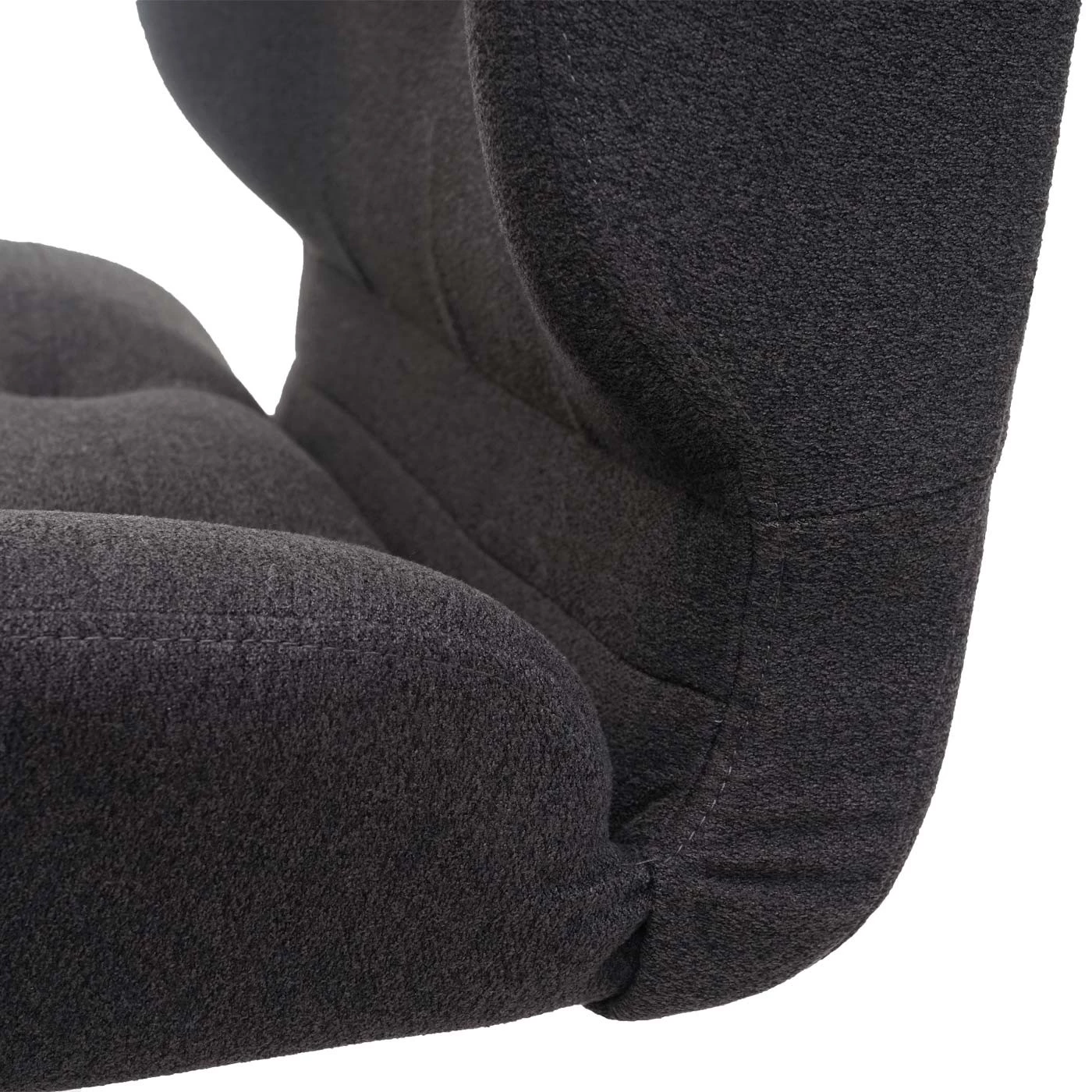 Bürostuhl HWC-H42 - Schwarz - Grau - Textil 5 Bürostuhl HWC-H42 - Schwarz - Grau - Textil – Bild 5