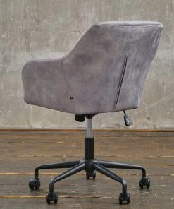 KAWOLA Bürostuhl KAYA Velvet - Schwarz - Grau -Deutschland Stühle Verkaufs-Shop 5eb5b028cd8c41ca919d71ac8c9fb32e