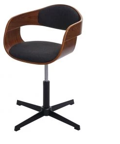 Bürostuhl HWC-H46 - Anthrazit - Textil