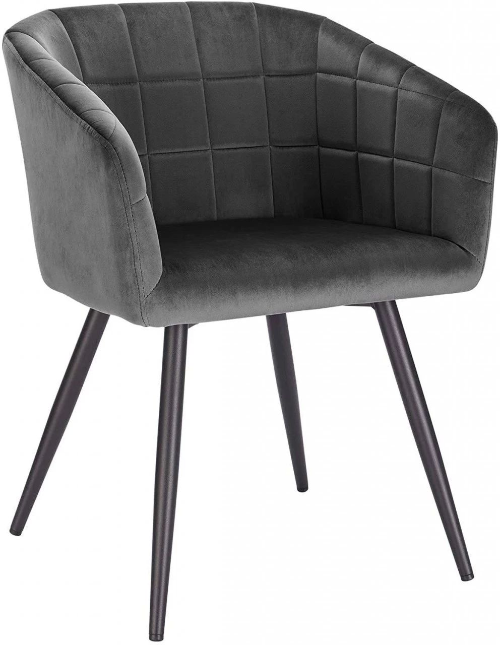 Woltu Esszimmerstuhl Annika - Dunkelgrau 1 Woltu Esszimmerstuhl Annika - Dunkelgrau
