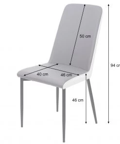 Esszimmerstuhl HWC-F26 (6er Set) - Schwarz -Deutschland Stühle Verkaufs-Shop 64562c6e7ab94767bae613222f630b80