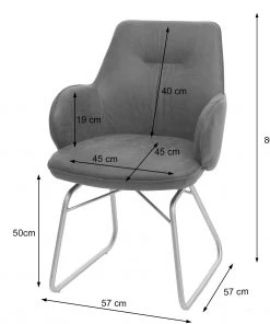 Esszimmerstuhl HWC-G72 (6er Set) - Grau -Deutschland Stühle Verkaufs-Shop 6a448fb710ac42018fde06ded49ad4d5