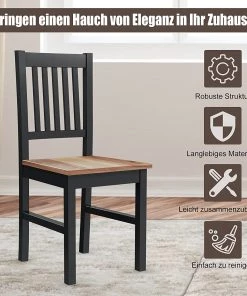 Costway 4er Set Esszimmerstühle -Deutschland Stühle Verkaufs-Shop 6b54123a23784dd9ad6a0caaee1f12f8