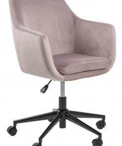 Ebuy24 Noel Bürostuhl dusty - Rosé - Textil
