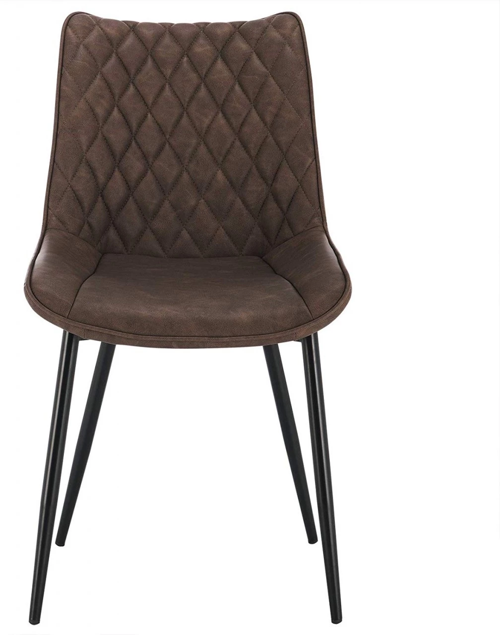 Woltu Esszimmerstuhl Katrin (2er Set) - Dunkelbraun 3 Woltu Esszimmerstuhl Katrin (2er Set) - Dunkelbraun – Bild 3
