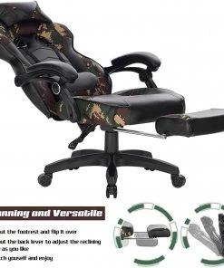 Woltu Gaming Stuhl Camouflage -Deutschland Stühle Verkaufs-Shop 6e6ab559f18b445081c19489f269c328