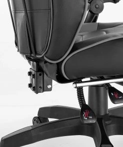 Woltu Gaming Stuhl Brandon - Schwarz - Grau -Deutschland Stühle Verkaufs-Shop 7333a195dbfd4c59b7ba1b18d6cc1ee1