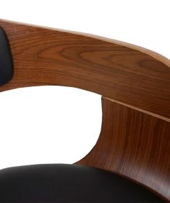 Esszimmerstuhl HWC-A47 (6er Set) - Walnuss Dekor - Schwarz -Deutschland Stühle Verkaufs-Shop 76f5769735ab4441840409f72b83b2b6