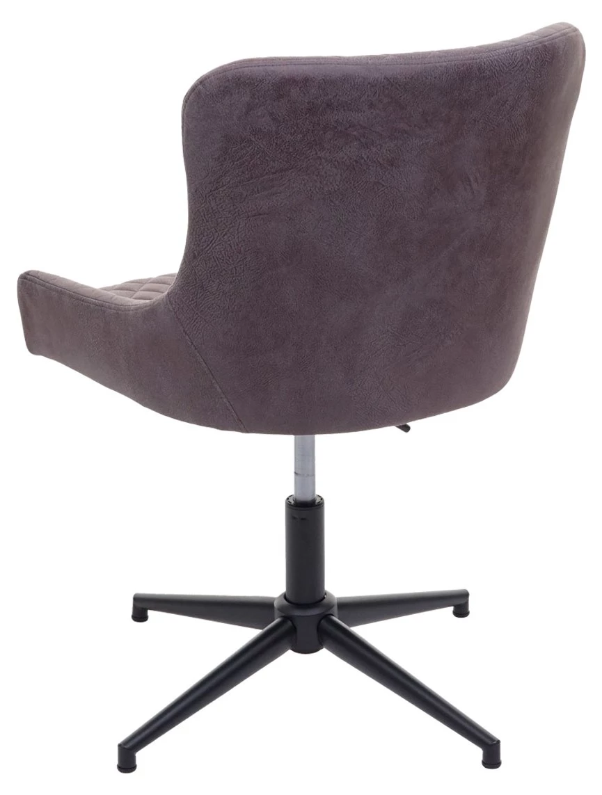 Esszimmerstuhl HWC-H79 (6er Set) drehbar - Anthrazit 3 Esszimmerstuhl HWC-H79 (6er Set) drehbar - Anthrazit – Bild 3