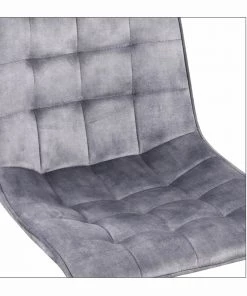 KAWOLA Stuhl CLARA Esszimmerstuhl Velvet - Grau -Deutschland Stühle Verkaufs-Shop 7ac1af66fd274a6ab77af29208e8bb2f