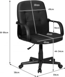 Costway Ergonomischer Bürostuhl -Deutschland Stühle Verkaufs-Shop 7b41361c10c64c9b86a48ab7585ecad4