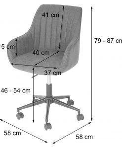 Bürostuhl HWC-J62 mit Armlehne - Anthrazit -Deutschland Stühle Verkaufs-Shop 7b50f13b132d46efb691fa4d93789cfe.cropped 103 56 1220 1344.processed