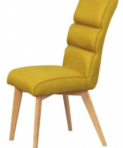 Dmora Set mit 2 modernen Stühlen aus grauem