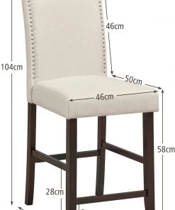 Costway 2er Esszimmerstühle -Deutschland Stühle Verkaufs-Shop 7f46dc0737a842b480f73a8234f95f0a