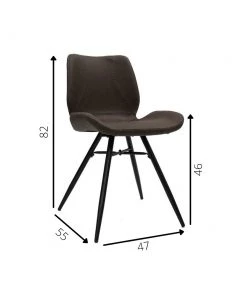 Dimehouse Beau Esszimmerstuhl Industrial - Taupe 17 Dimehouse Beau Esszimmerstuhl Industrial - Taupe -Deutschland Stühle Verkaufs-Shop 7ffbb51f6e2c4301ac0dc44fd3173480