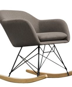 KAWOLA Stuhl STELLA Schaukelstuhl - Stuhl STELLA Schaukelstuhl Braun