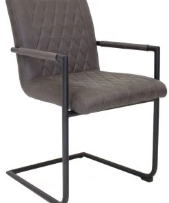 Dimehouse Dean Esszimmerstuhl Industrial - Anthrazit