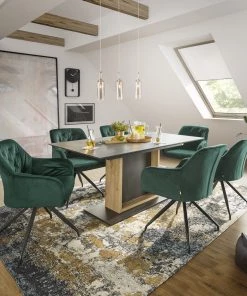 Set one by Musterring Drehstuhl Fremont (2er Set) - Grün 9 Set one by Musterring Drehstuhl Fremont (2er Set) - Grün -Deutschland Stühle Verkaufs-Shop 823e5a48580c4c1f9b395a5a50663757