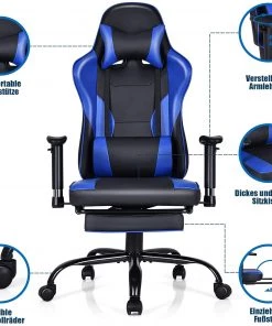 Costway Gaming Stuhl Drehstuhl -Deutschland Stühle Verkaufs-Shop 839896b86f3946d2bc3d152a8065ca7d