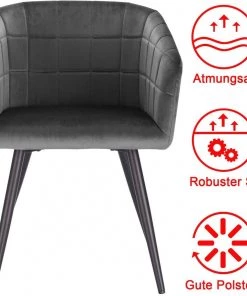 Woltu Esszimmerstuhl Annika - Dunkelgrau 14 Woltu Esszimmerstuhl Annika - Dunkelgrau -Deutschland Stühle Verkaufs-Shop 84d83539aca9419c9d4d261bd22f0193