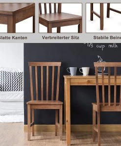 Costway 2er Set Esszimmerstühle -Deutschland Stühle Verkaufs-Shop 863c15512b744275aaa2d60848909c97