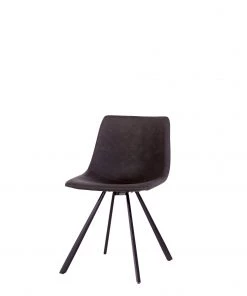 Ebuy24 Yukon Esszimmerstuhl dunkelgrau.