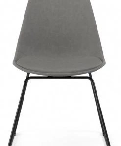 KAWOLA Stuhl MALIM Kunstleder grau - KAWOLA Stuhl MALIM Kunstleder grau Kufe Metall schwarz -Deutschland Stühle Verkaufs-Shop 86ce3cdf433447d48e7884c774acb36c.cropped 259 93 554 883.processed