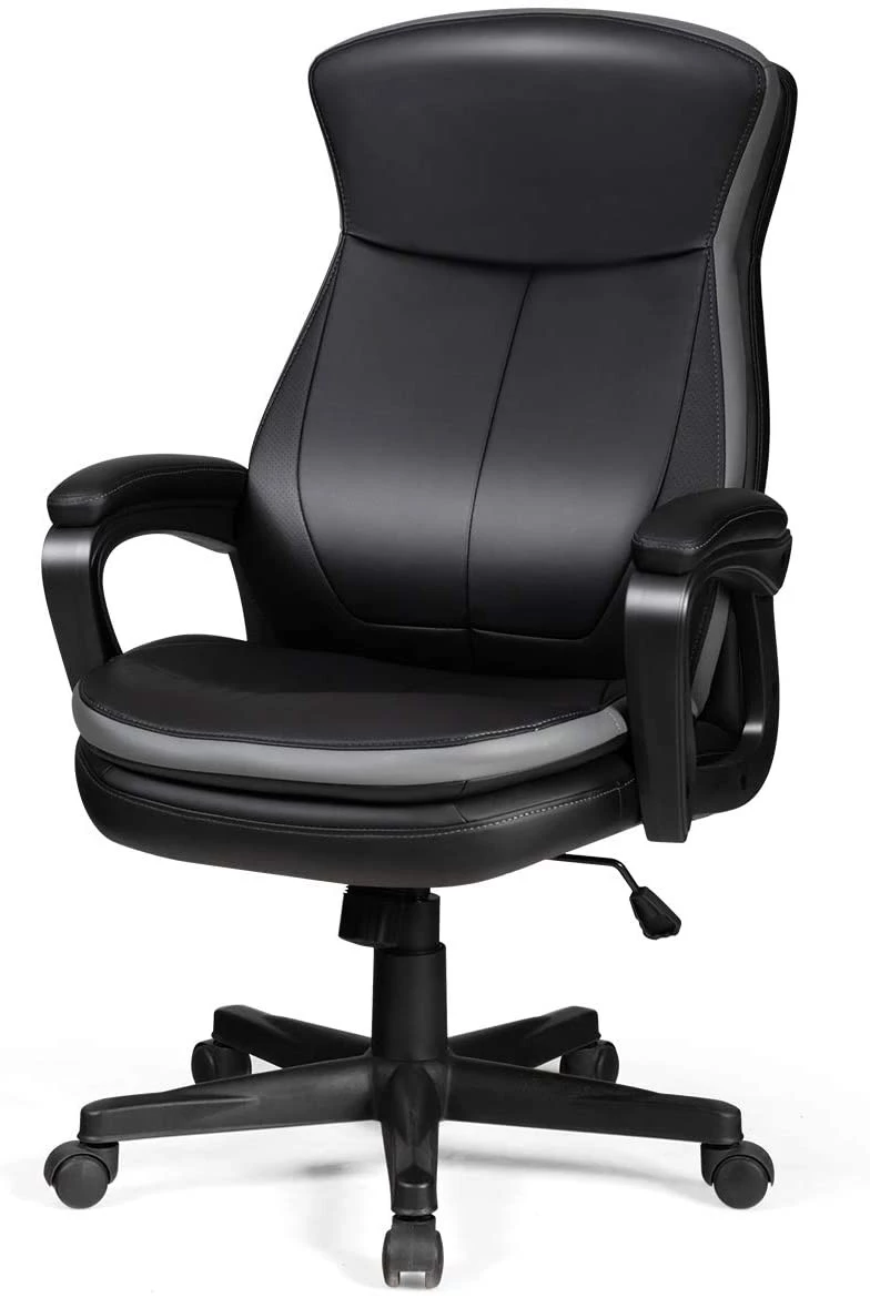 Costway Chefsessel Bürostuhl 1 Costway Chefsessel Bürostuhl