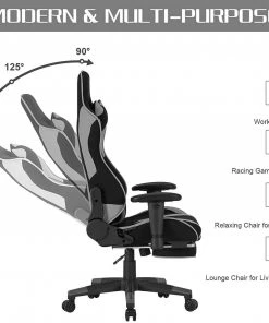 Woltu Gaming Stuhl Ludwig - Grau 15 Woltu Gaming Stuhl Ludwig - Grau -Deutschland Stühle Verkaufs-Shop 8783e14db8c541eeb201f73a2ec7f729