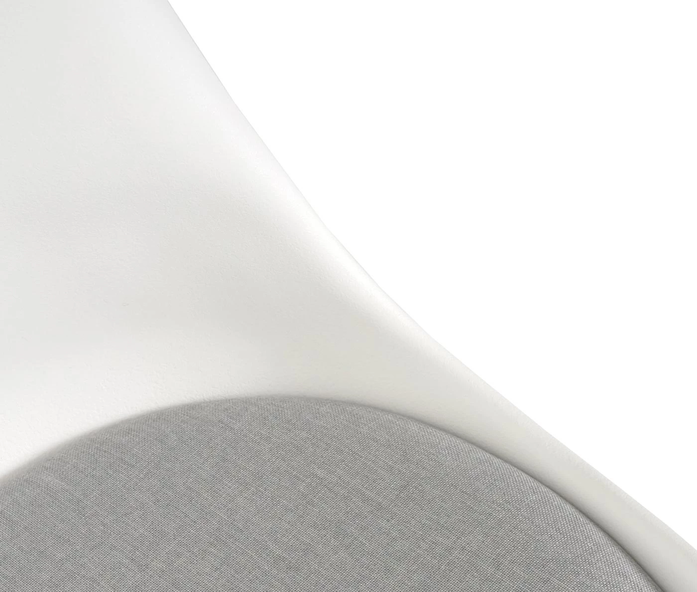 Esszimmerstuhl HWC-E53 (4er Set) - Weiß - Grau - Braun 5 Esszimmerstuhl HWC-E53 (4er Set) - Weiß - Grau - Braun – Bild 5