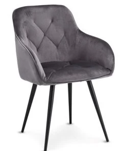 Ebuy24 Nanna Esszimmerstuhl grau