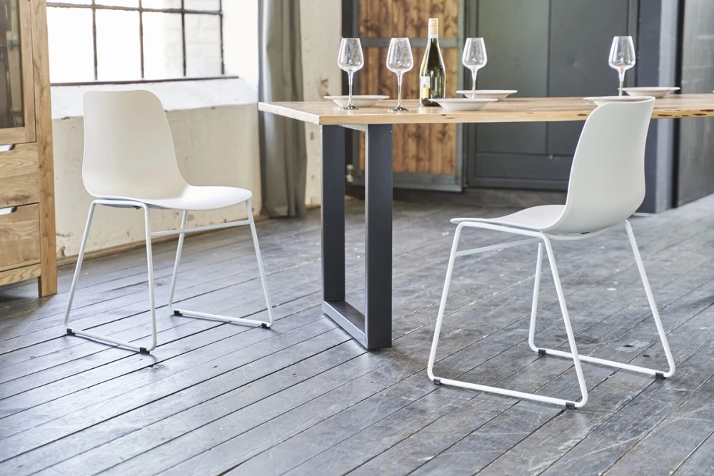 KAWOLA Stuhl DENNIS Kunststoff weiß 2 KAWOLA Stuhl DENNIS Kunststoff weiß – Bild 2