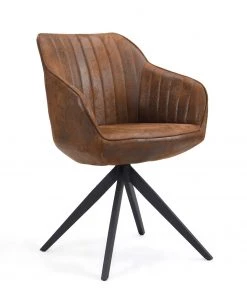 B&D home Bürostuhl ARVIT - Braun - Schwarz