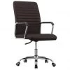 VidaXL Bürostuhl Drehbar Stoff - Braun