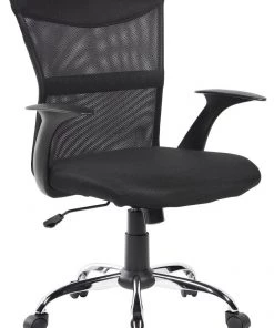 Ebuy24 Torino Bürostuhl schwarz - Torino Bürostuhl schwarz, chrom.