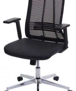 Bürostuhl HWC-J53 - Schwarz