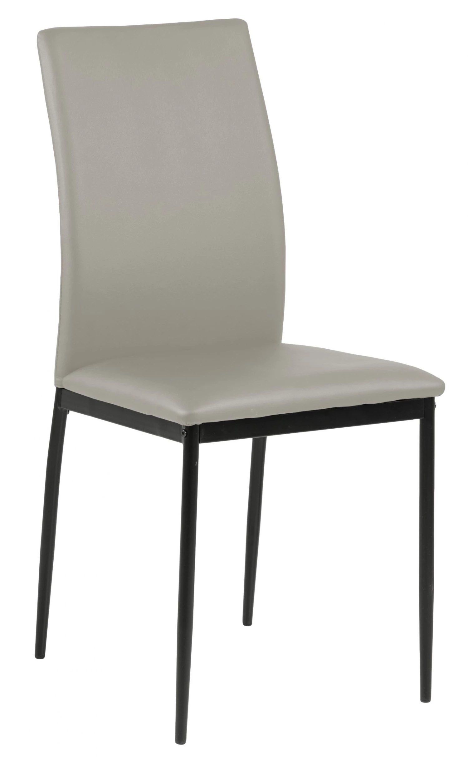 Ebuy24 Des Esszimmerstuhl taupe. - Grau - Kunstleder 1 Ebuy24 Des Esszimmerstuhl taupe. - Grau - Kunstleder