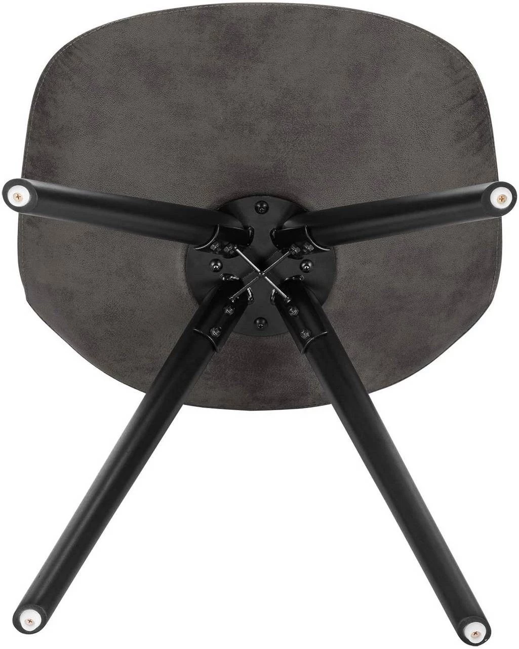 Woltu Esszimmerstuhl Emilie (2er Set) - Anthrazit 7 Woltu Esszimmerstuhl Emilie (2er Set) - Anthrazit – Bild 7