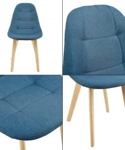 En.casa Esszimmerstuhl Kopparberg 4er-Set - Blau -Deutschland Stühle Verkaufs-Shop 93072dced723405c98e083eb817a78d4