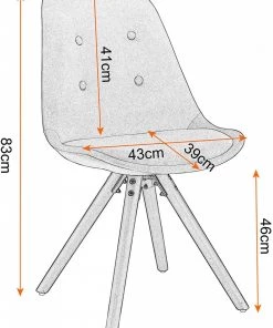 Woltu Esszimmerstuhl Angelina (2er Set) - Grau 13 Woltu Esszimmerstuhl Angelina (2er Set) - Grau -Deutschland Stühle Verkaufs-Shop 971b20f2d928451f8ed6e3c806ef102f
