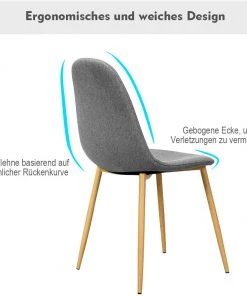 Costway 2er-Set Polsterstuhl Esszimmerstuhl -Deutschland Stühle Verkaufs-Shop 97c0c3ed40c04efe8a69a90e351d7700