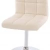 HWC Esszimmerstuhl Kavala drehbar - Beige - Kunstleder