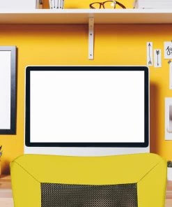 Relaxdays Bürostuhl Drehstuhl - Gelb - Silber - Schwarz -Deutschland Stühle Verkaufs-Shop 99979a57202449f5938fbeb0fddcfdb0