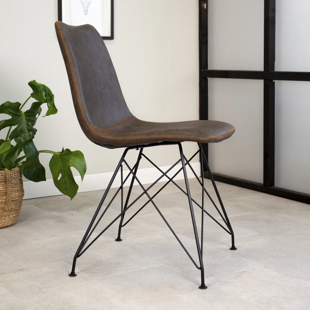 Dimehouse Viano Esszimmerstuhl Industrial 3 Dimehouse Viano Esszimmerstuhl Industrial – Bild 3