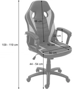 Bürostuhl HWC-F59 - Schwarz - Grau 9 Bürostuhl HWC-F59 - Schwarz - Grau -Deutschland Stühle Verkaufs-Shop 9c6c1ee68c3644d7b003cb225d969b59.cropped 38 35 1061 1343.processed