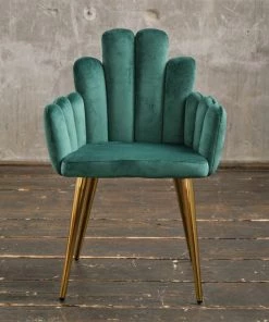 KAWOLA Stuhl FREJA Velvet Fuß gold - Grün -Deutschland Stühle Verkaufs-Shop 9d5b172b63e644d0ba23d6539eaa57f5