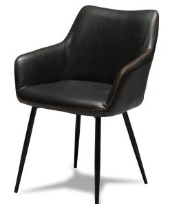 Ebuy24 Marcia Esszimmerstuhl - Schwarz