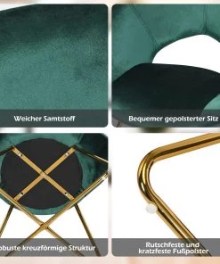 Costway Polstersessel mit Metallbeinen -Deutschland Stühle Verkaufs-Shop a8f3f46b7d024acc834aba8fa8a724b9